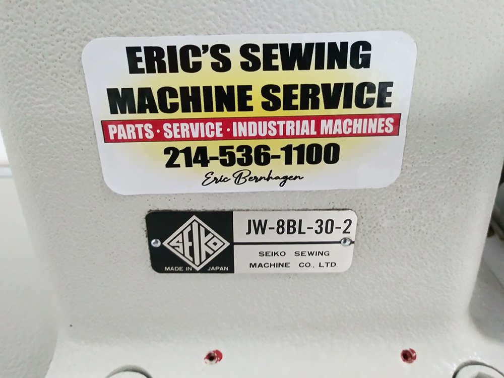 SEIKO JW-8BL-30-2 Long Arm Sewing Machine