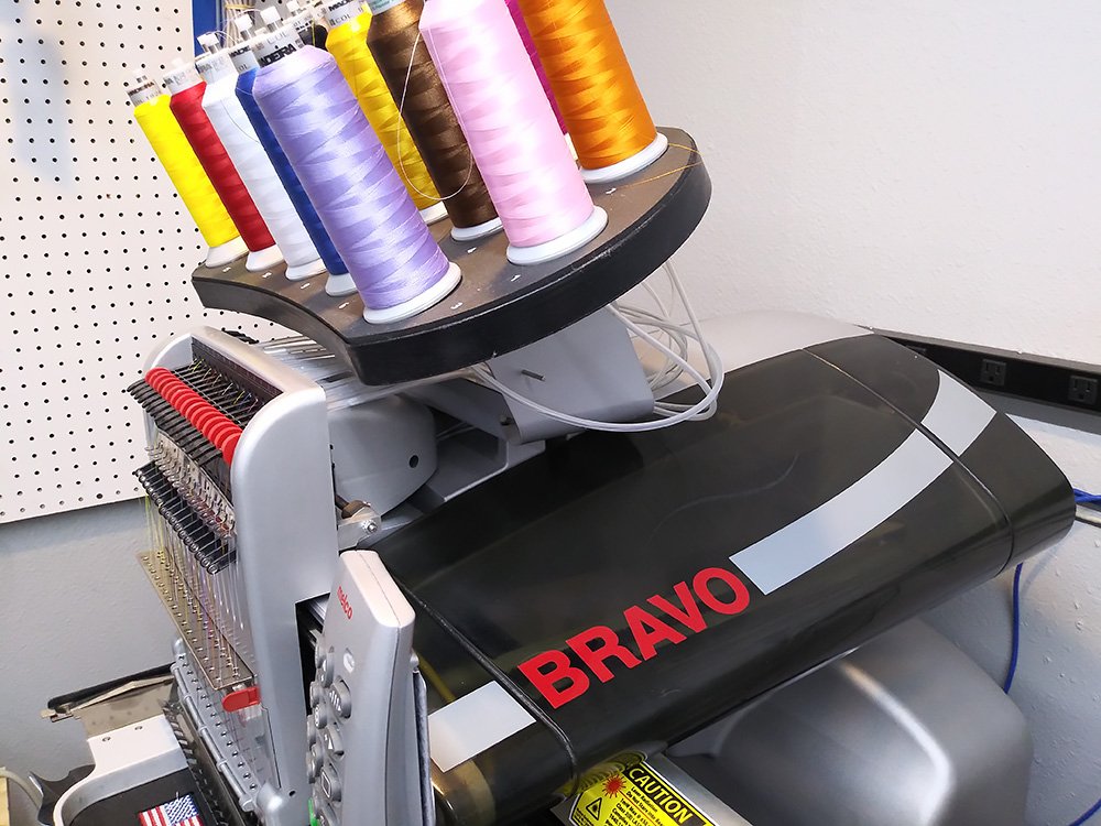 MELCO BRAVO Embroidery Machine