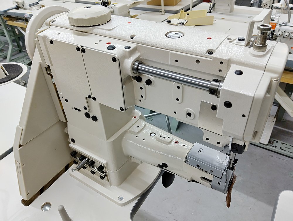 LEATHERMASTER KS-1341 Cylinder Arm Walking Foot Sewing Machine