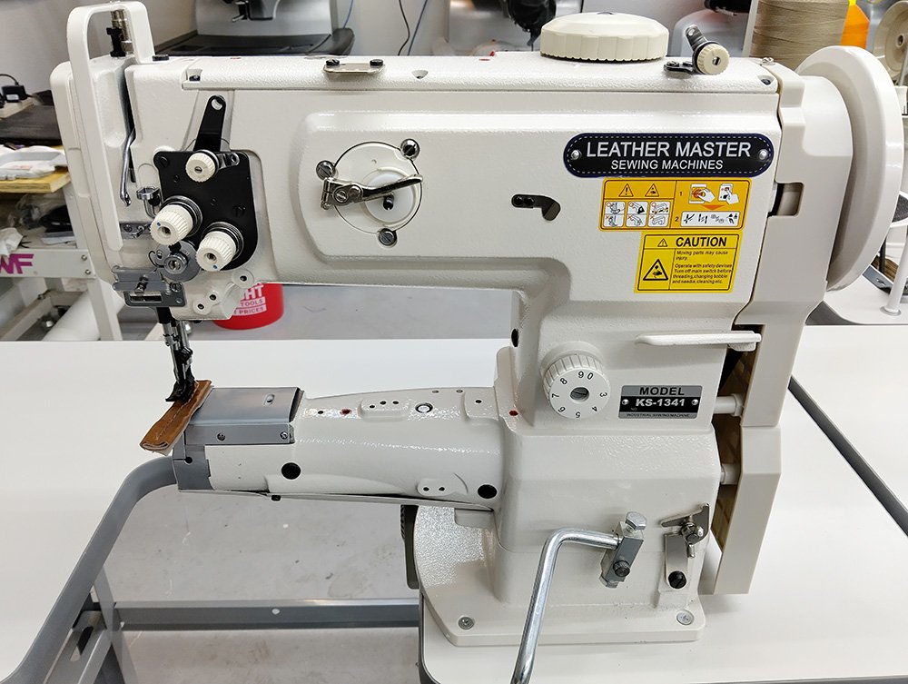 LEATHERMASTER KS-1341 Cylinder Arm Walking Foot Sewing Machine