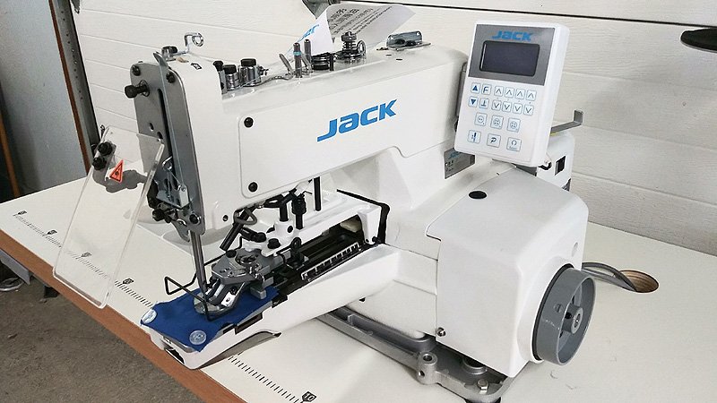JACK JK-T1377E-B Button Sewing Machine with X Option