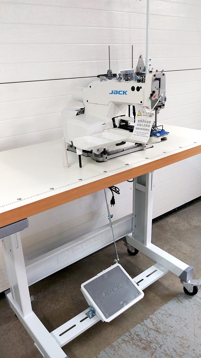 JACK JK-T1377E-B Button Sewing Machine with X Option
