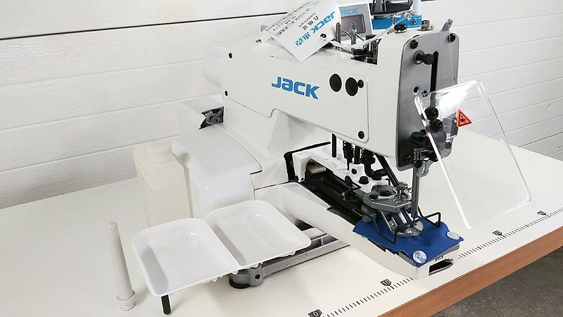JACK JK-T1377E-B Button Sewing Machine with X Option