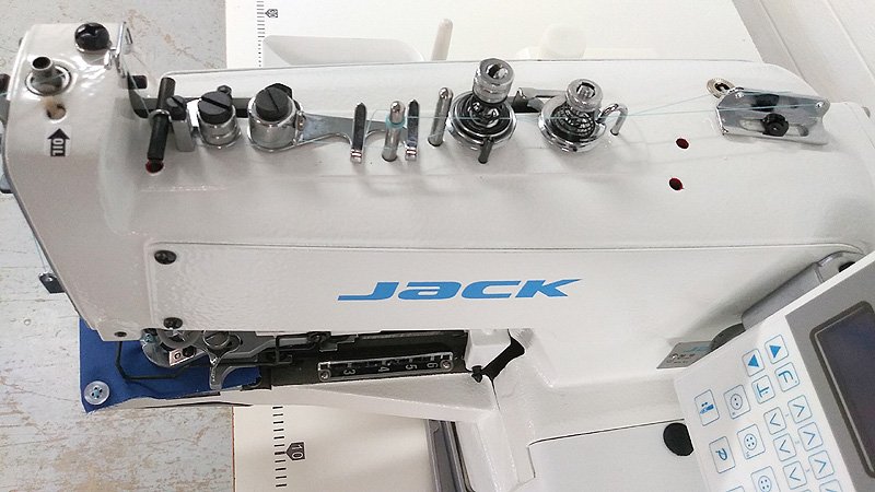 JACK JK-T1377E-B Button Sewing Machine with X Option