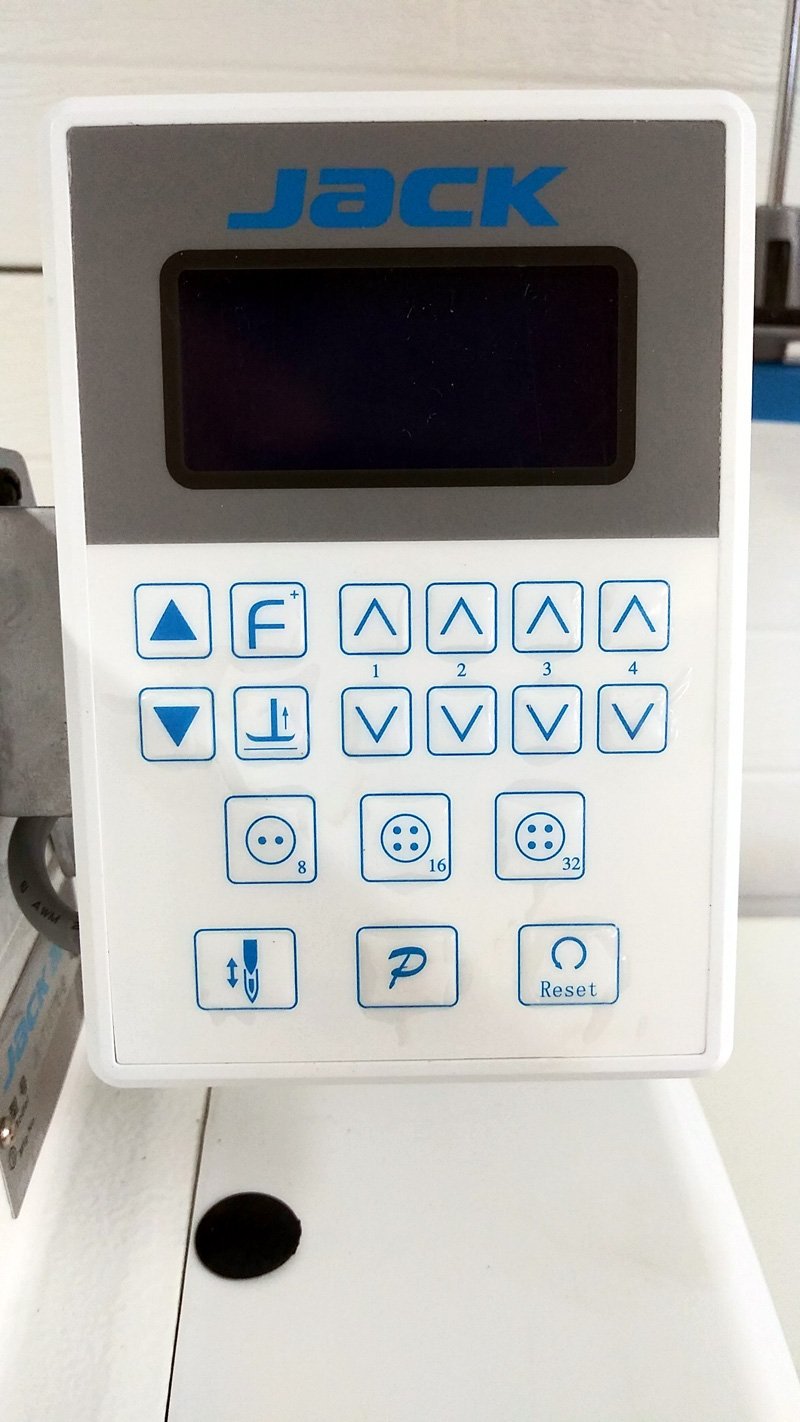 JACK JK-T1377E-B Button Sewing Machine with X Option