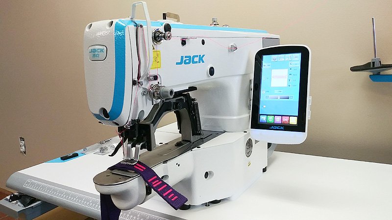 JACK JK-T1900GH-D Electronic Bar Tacker Webbing Sewing Machine