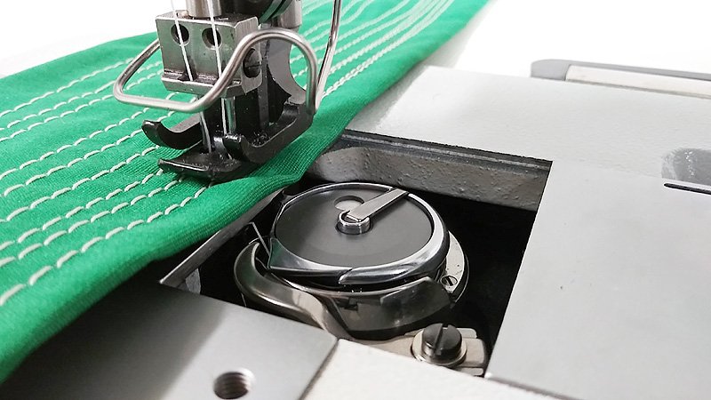 HIGHLEAD GC20618-2CX Double Needle Walking Foot Sewing Machine