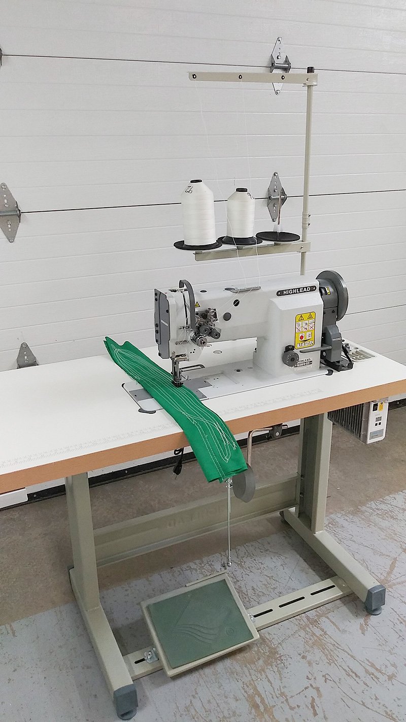 HIGHLEAD GC20618-2CX Double Needle Walking Foot Sewing Machine