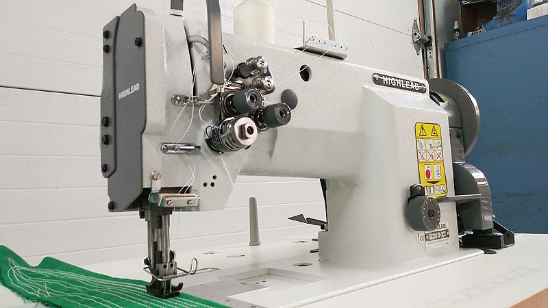 HIGHLEAD GC20618-2CX Double Needle Walking Foot Sewing Machine