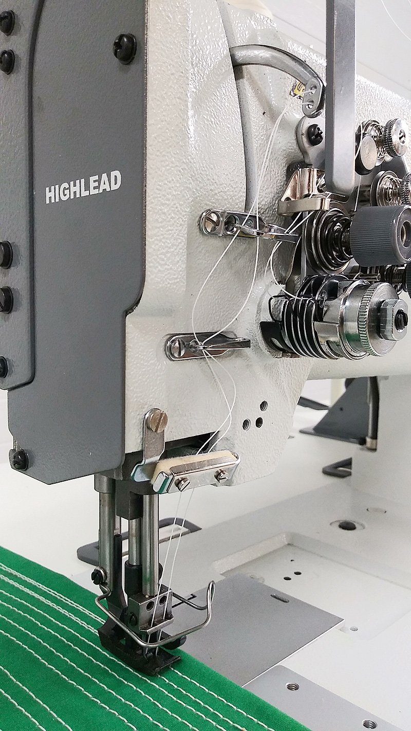 HIGHLEAD GC20618-2CX Double Needle Walking Foot Sewing Machine