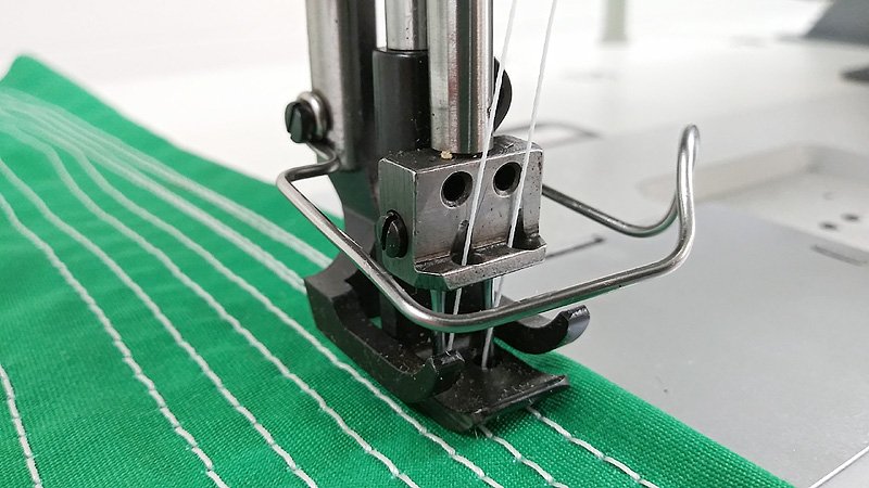 HIGHLEAD GC20618-2CX Double Needle Walking Foot Sewing Machine