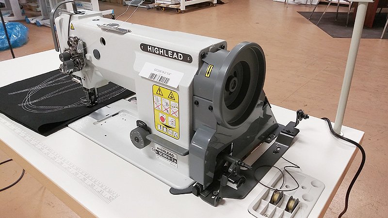 HIGHLEAD GC20618-2 Double Needle Walking Foot Upholstery Sewing Machine