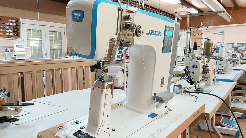 JACK S5-91 Full Automatic Post Bed Sewing Machine with Roller Foot