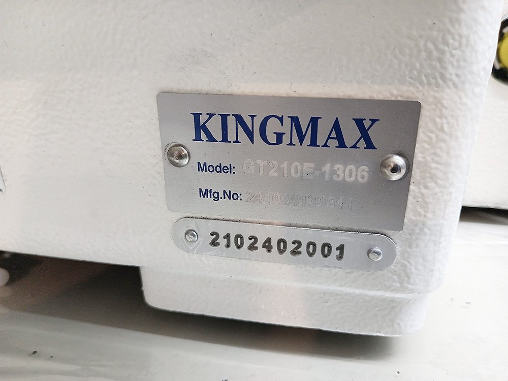 Automatic Label Sewing Machine Pattern Sewing Machine KINGMAX GT-210E-1306