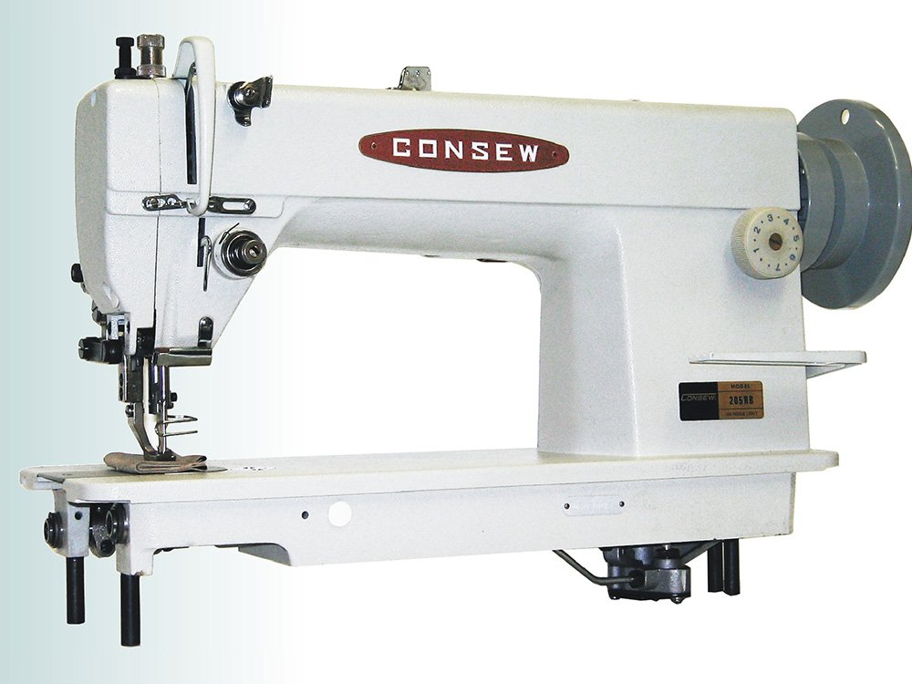 CONSEW 205RB-1 Top and Bottom Feed Walking Foot Sewing Machine