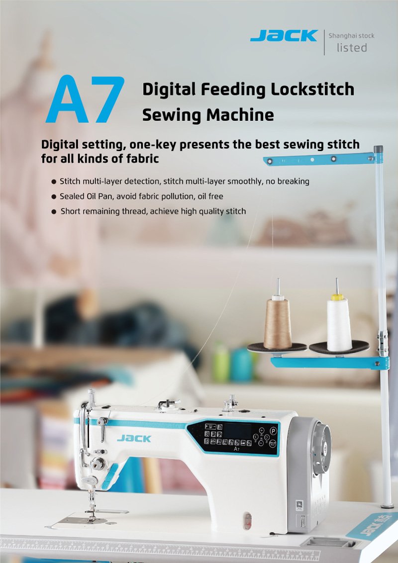 JACK A7 Digital Control Automatic Sewing Machine