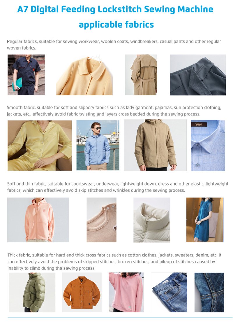 JACK A7 Digital Control Automatic Sewing Machine