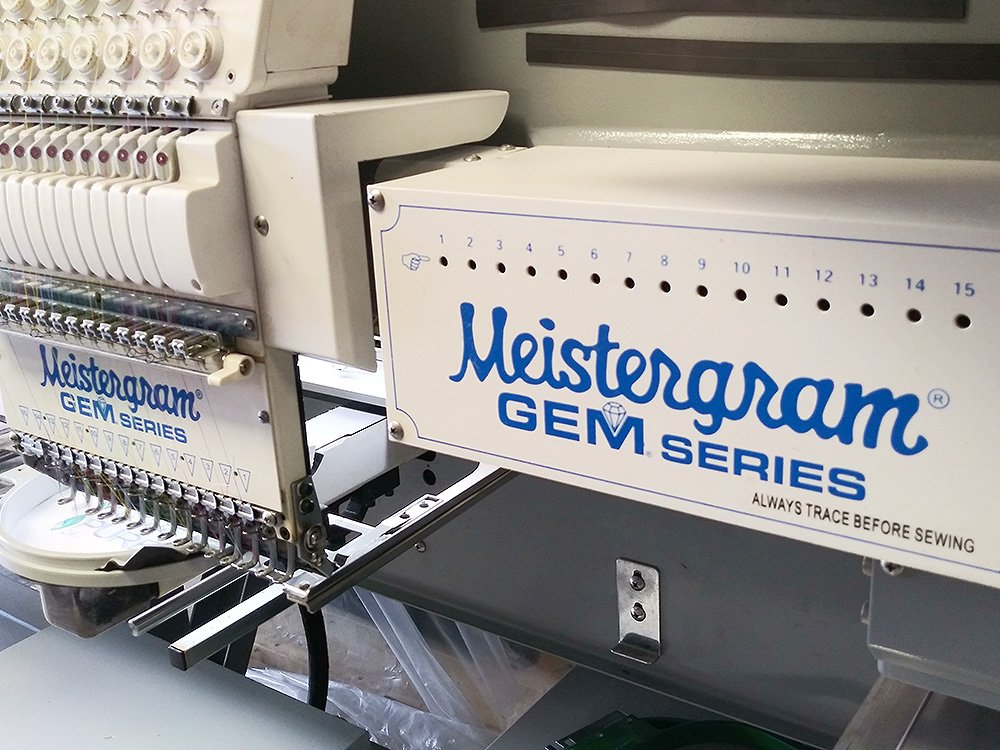 MEISTERGRAM GEM-1504HS Four Head Embroidery Machine