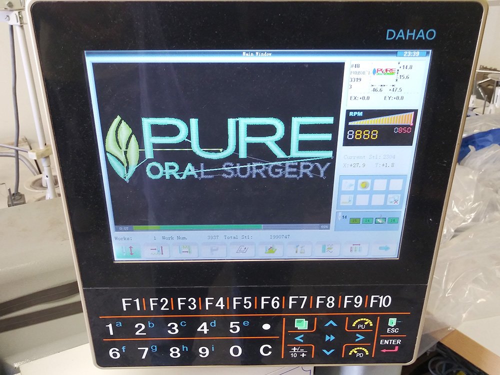 MEISTERGRAM GEM-1504HS Four Head Embroidery Machine