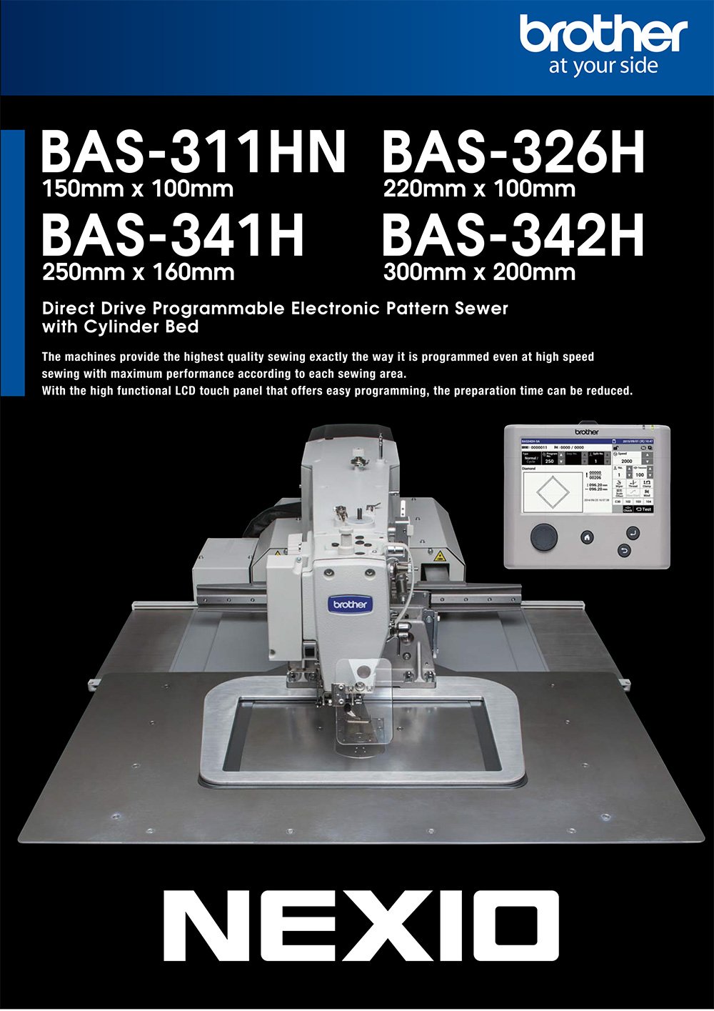 BROTHER BAS Pattern Sewing Machines