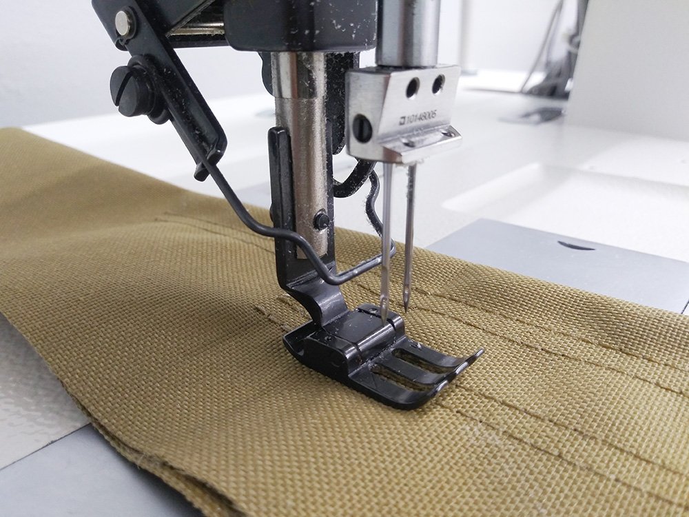 JUKI LH-3578A-7 Automatic Double Needle Sewing Machine - USED