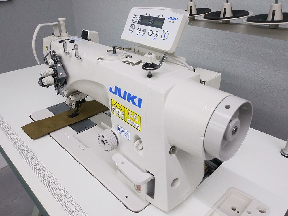 JUKI LH-3578A-7 Automatic Double Needle Sewing Machine - USED