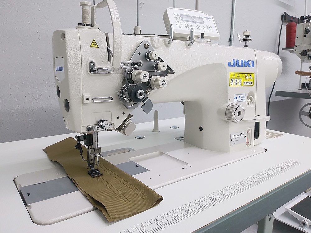 JUKI LH-3578A-7 Automatic Double Needle Sewing Machine - USED