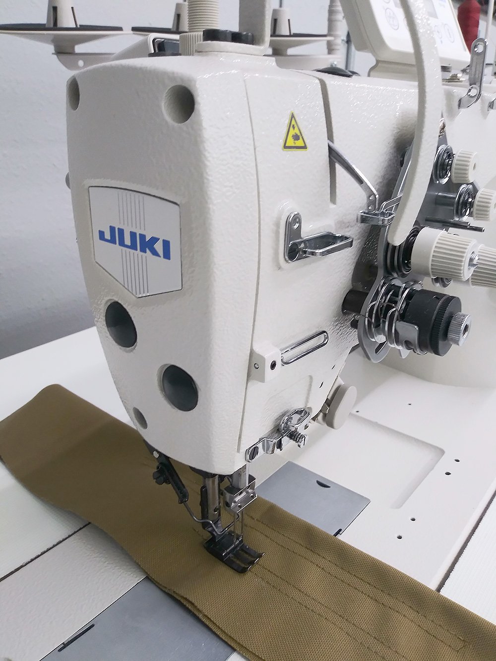 JUKI LH-3578A-7 Automatic Double Needle Sewing Machine - USED