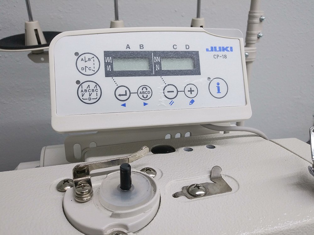 JUKI LH-3578A-7 Automatic Double Needle Sewing Machine - USED