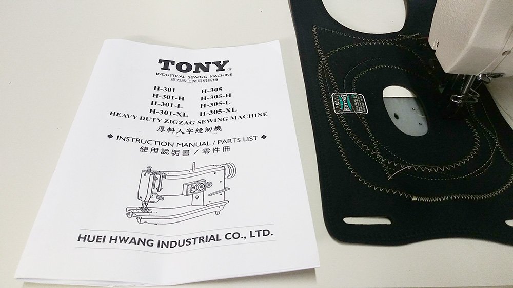 TONY H-305 Walking Foot ZIG ZAG Sewing Machine