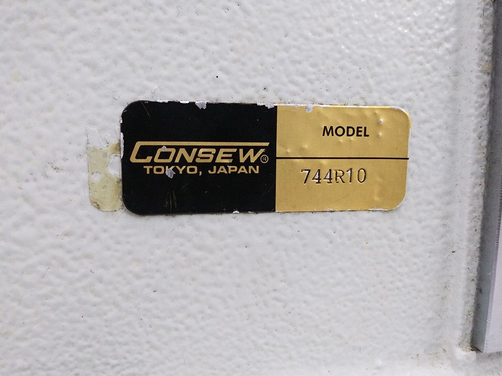 CONSEW 744R-10 Heavy Duty Walking Foot Sewing Machine