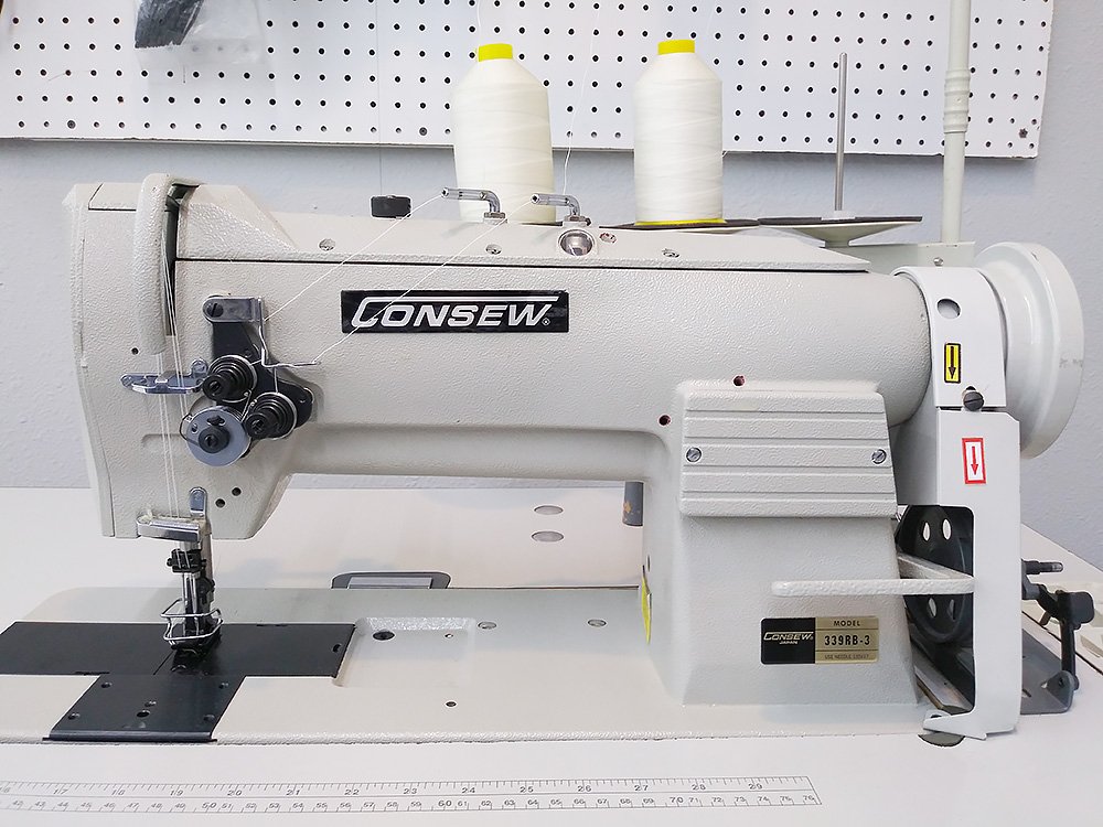 CONSEW 339RB-3 Double Needle Walking Foot Sewing Machine