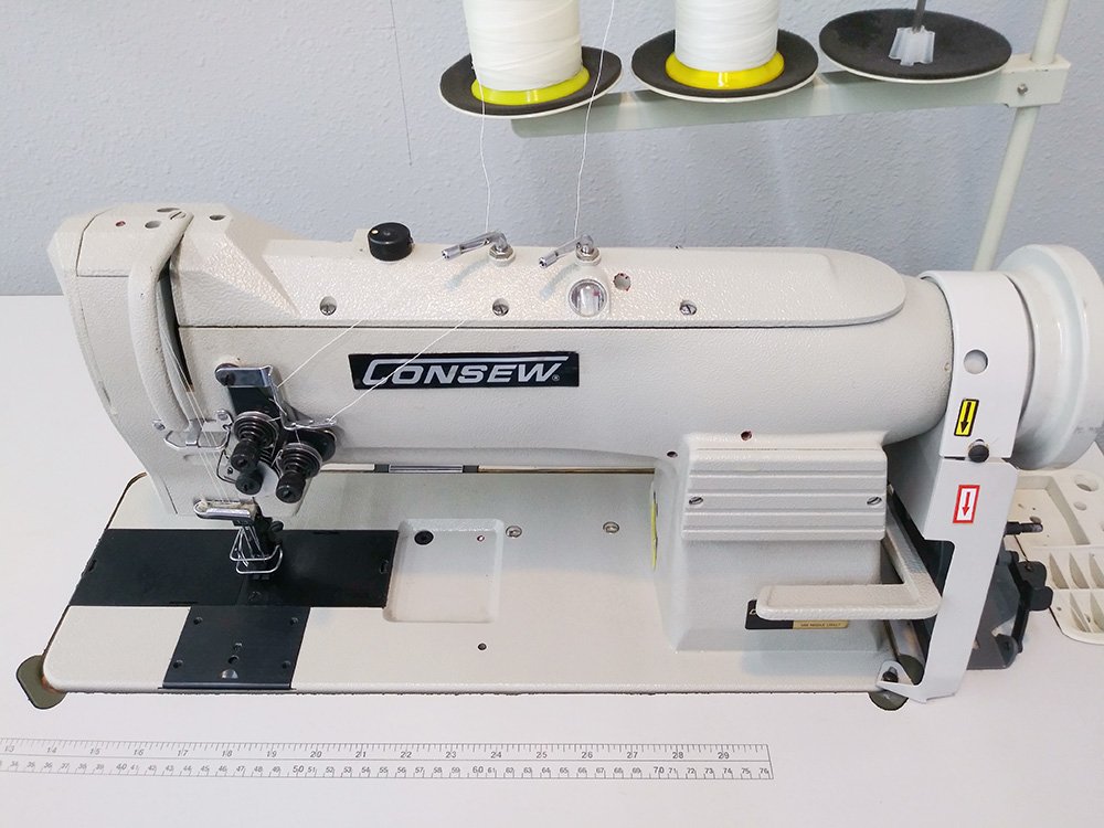 CONSEW 339RB-3 Double Needle Walking Foot Sewing Machine