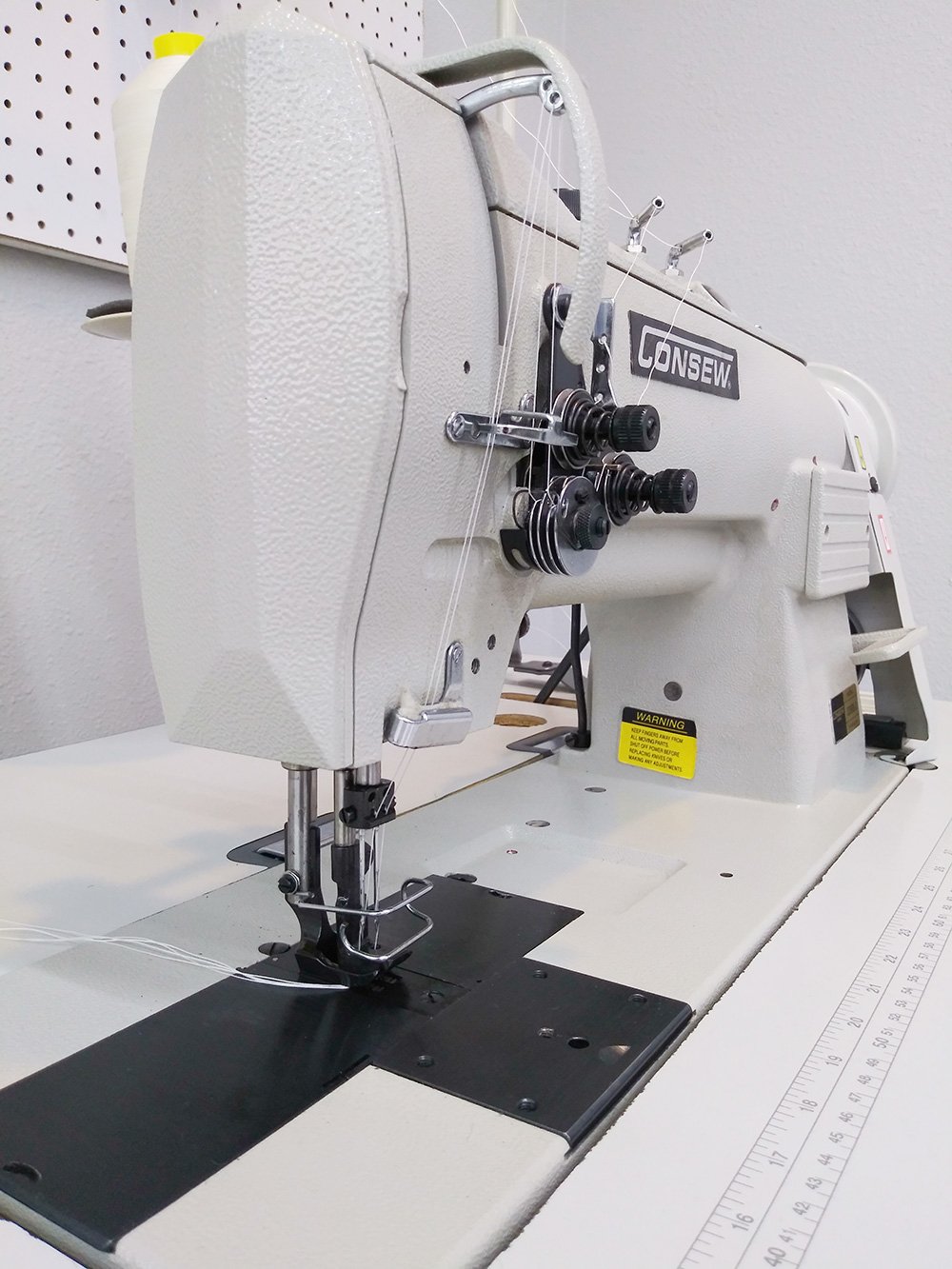 CONSEW 339RB-3 Double Needle Walking Foot Sewing Machine