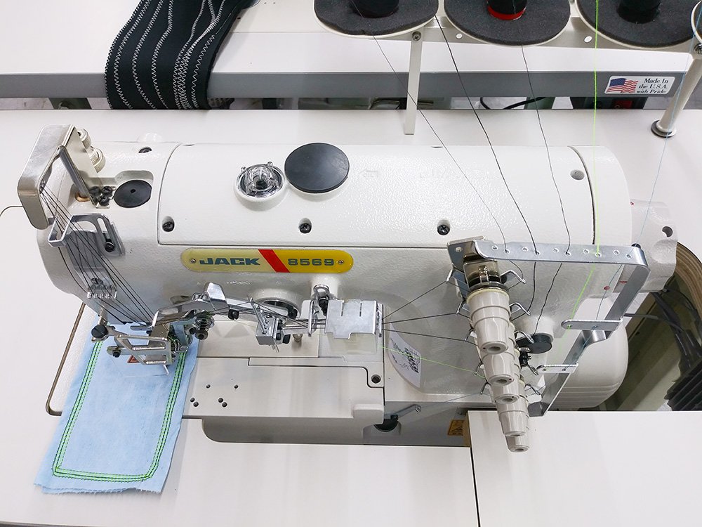 JACK 8569 Coverstitch Sewing Machine with Direct Drive