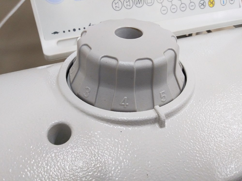 JUKI LU-2860-7 Automatic Double Needle Walking Foot Sewing Machine