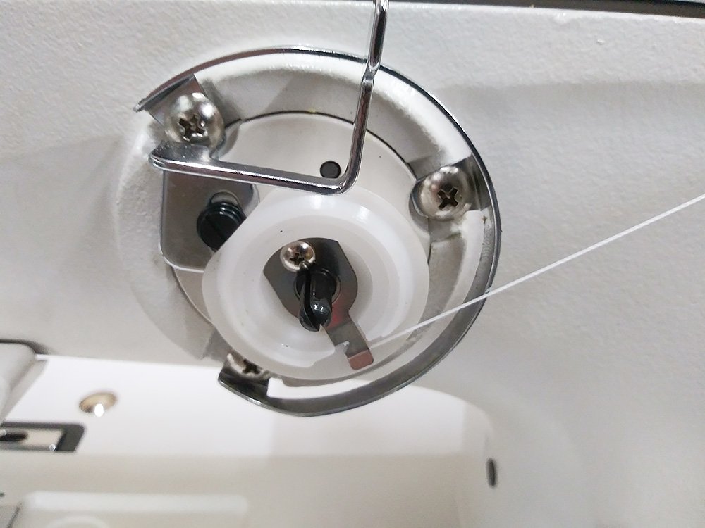 JUKI LU-2860-7 Automatic Double Needle Walking Foot Sewing Machine